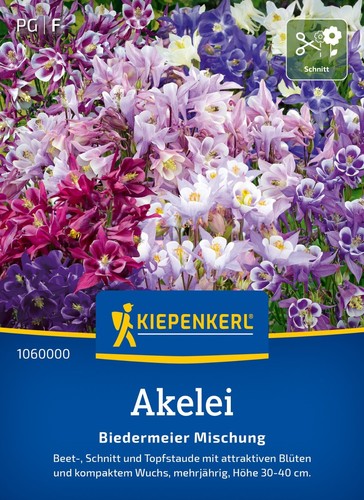Akelei biedermeier mischung - akelei,