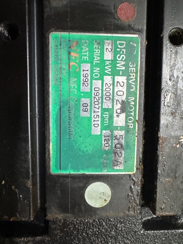 Sanyo denki servomotor - ac,
