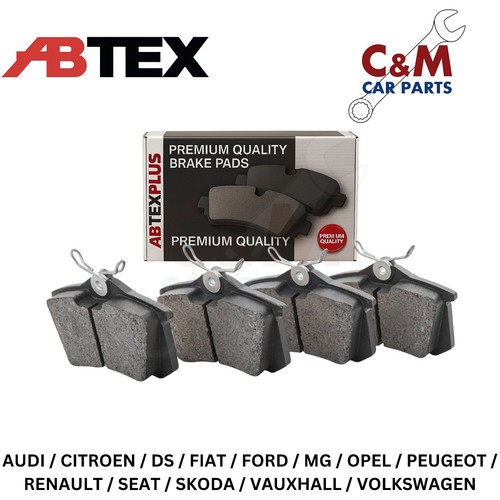 Rear brake pads - pads, fits
