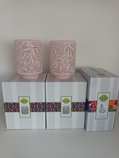 2 Scentsy - elektrische Glas Mini Duftlampen Wispy Willow mit Wandstecker, OVP