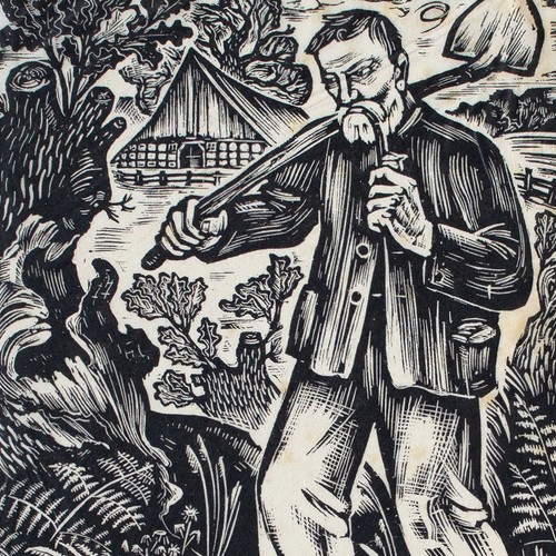 Josef hagedorn holzschnitt auf - josef,