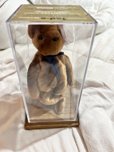 Ted beanie baby bear - ted-e,
