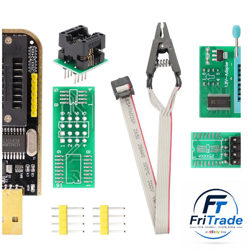 Sop8 programmer ch341a - sop8,