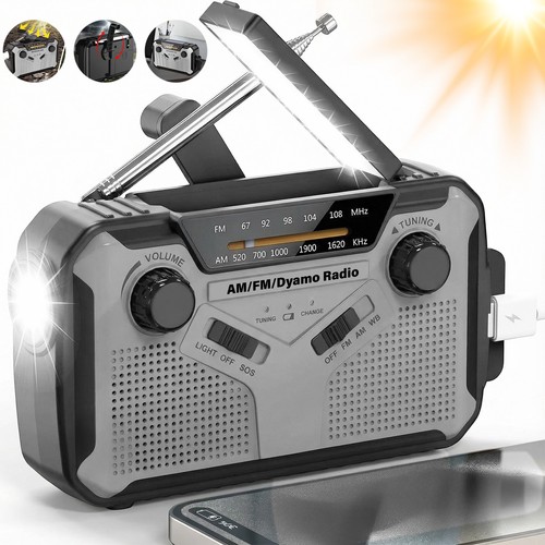 Kurbelradio notfallradio - |,