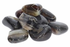  Achat schwarz Trommelsteine