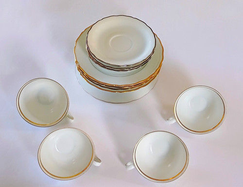 Kaffeeservice teilig - 4,