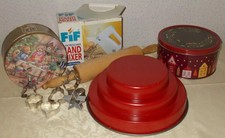 Konvolut Back-Zubehör Zenker Form Ausstecher Fif Handmixer Dosen Nudelholz Teigs