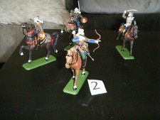 figuren 1:32  Nr02 Handbemalte Saracen Warrioors  XI th Century Crusade  1:32