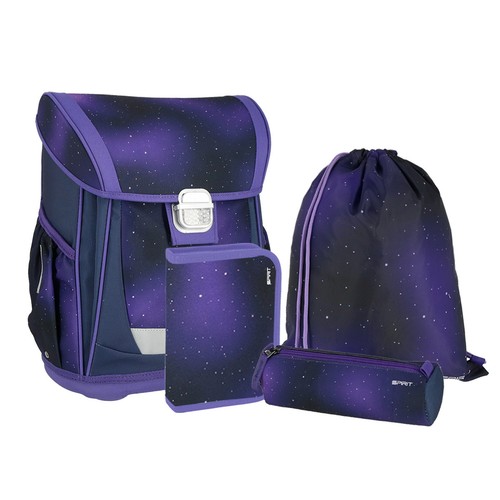 Schul ranzen set - schul, purple