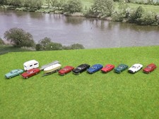 Wiking N Konvolut PKW 9 Stück + 1 x Bootsanhänger  (VE) C1174