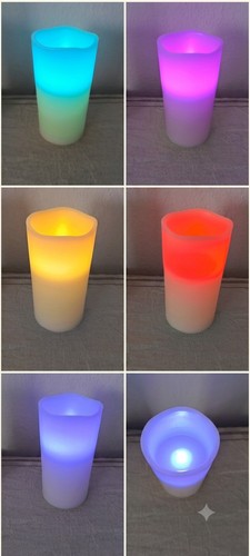 Led kerzen mehrfarbig mit - kerzen,
