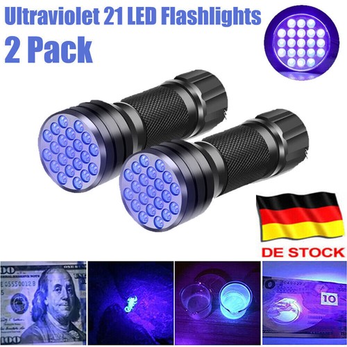 Uv taschenlampe - 1/2x,