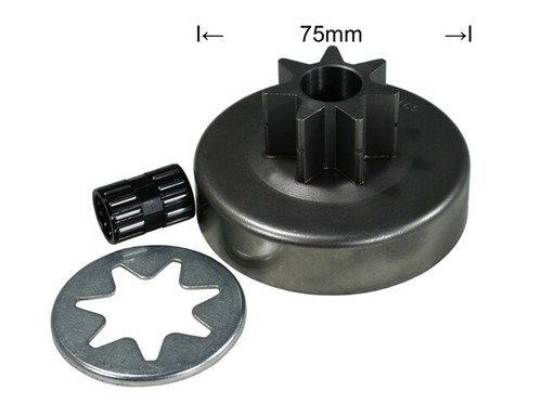 Kupplungsglocke 7z für - 3/8",