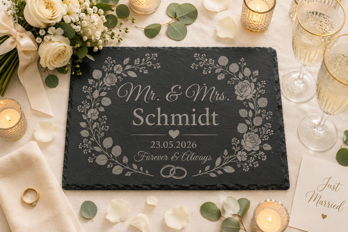 Schiefer serviertafel 20x30cm - schiefer,