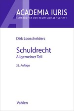 Schuldrecht allgemeiner teil - schuldrecht,