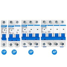 RCD FI 1-polig bis 4-polig Leitungsschutzschalter LS-Schalter Sicherungsautomat