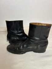 Maison Margiela Engineer Boots Size 45 Black Leather Early 2000s