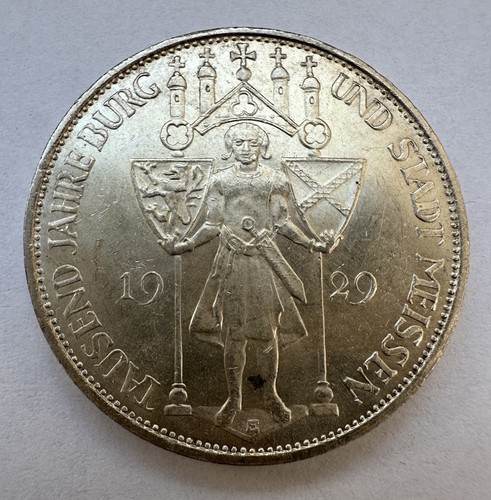 Mark 1929 meissen weimar - 3,