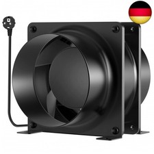 HG Power 100mm Axial Rohrventilator, Abluftventilator 199m³/h Axiallüfter