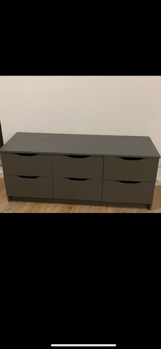 Kommode grau holz - kommode,