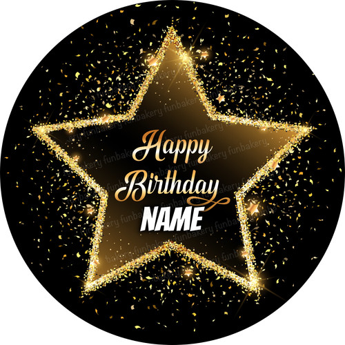 Happy birthday tortenaufleger - happy,