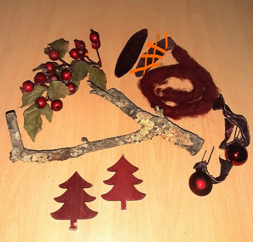 Weihnachts bastel dekomaterial - weihnachts,