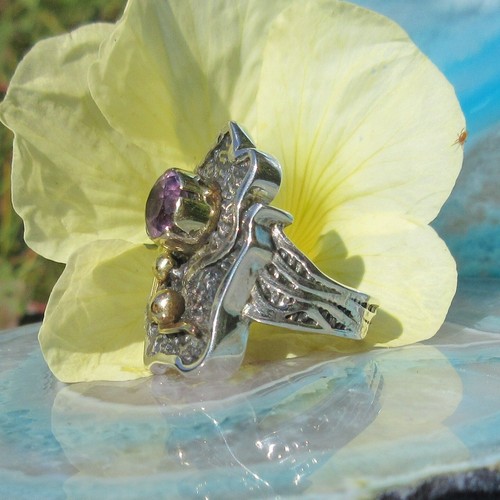 Ring schild mit - schild, lila