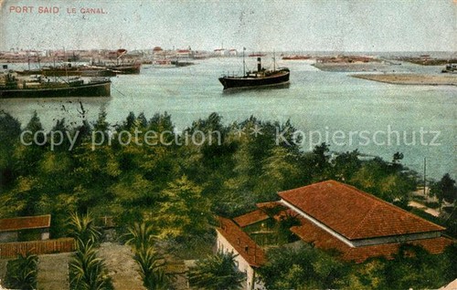 Port said kanal frachtschiffe - said,