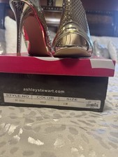 Ashley stewart gold - ashley, strappy