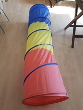 Kinder Spieltunnel 1,80 m bunt Krabbeltunnel Spielzeug Indoor Outdoor
