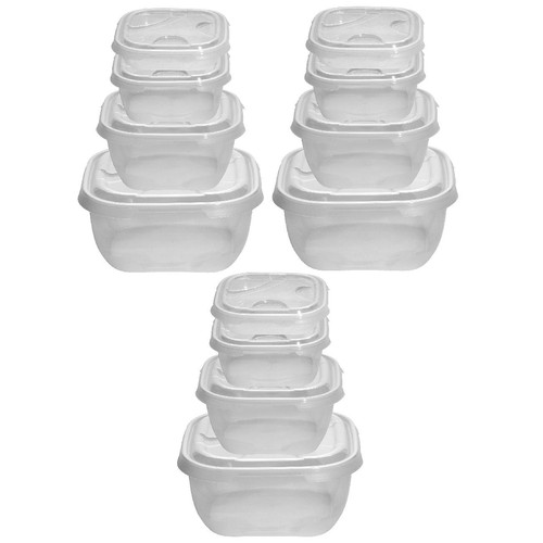 4er packung frischhaltedose - 3x,