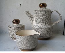 Kaffeekanne , Milchtopf 