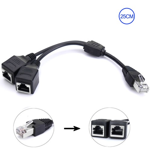 Bis dual ports rj45 y - bis, 2