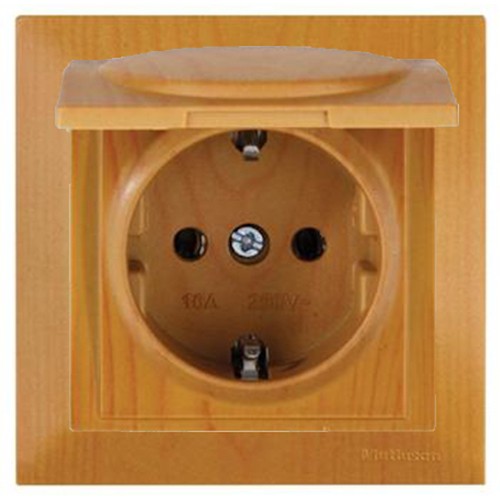 Schuko steckdose mit - schuko,