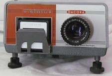 Diaprojektor Vistalux Dacora - für Dias 5 x 5 cm -  einfach und robust - Rarität