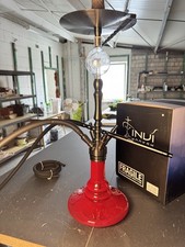 INVI Tesseract Shisha Edelstahl Rot 