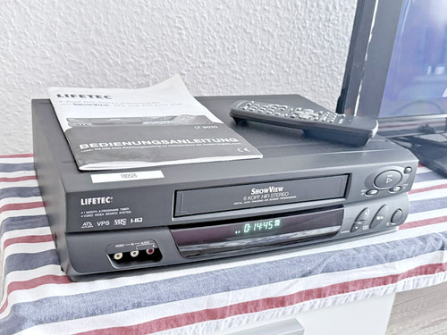 Vhs vcr lifetec lt9020 - lifetec, mit