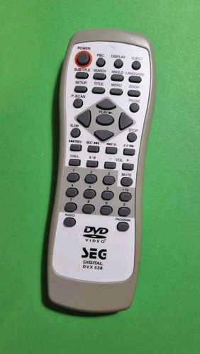 Original fernbedienung seg dvx - fernbedienung,
