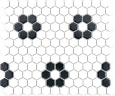 Hexagonale Sechseck Mosaik
