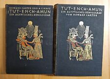 Carter + Mace - Tut-Ench-Amun. Ein Ägyptisches Königsgrab; Band I & II