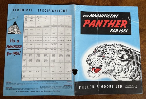 Panther motorrad prospekt - panther,