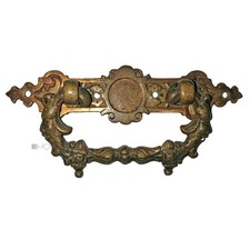 Schubladengriff antik Messing