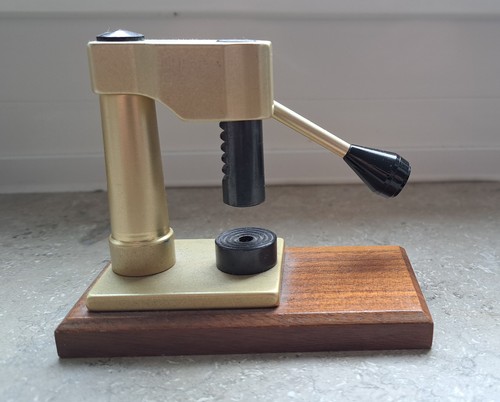 Vintage watchmaker hand press - vintage,
