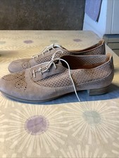 Vabeene, Gr.41, hellbraun, Velours Leder 