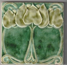 Jugendstil Fliese Villeroy & Boch Mettlach