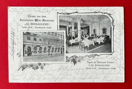 Berlin 1903 italienisches - ak,
