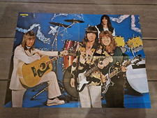 The Sweet / Uriah Heep -  Very rare poster - Sweden -  1977  40 x 52 cm