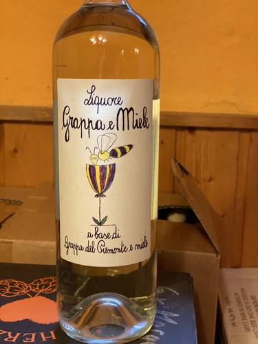 Flasche grappa miele - 1,