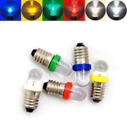 Led 10mm sockel e10 - 10mm,