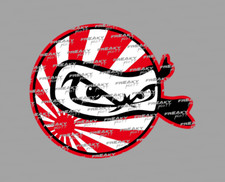 JDM MANIAC Aufkleber Sticker Japan Racing Tuning OEM Turbo Sun Decal Style